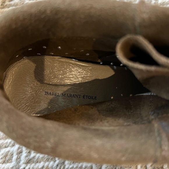 Isabel Marant Bobby Lace-Up Wedge Sneakers - Picture 7 of 14